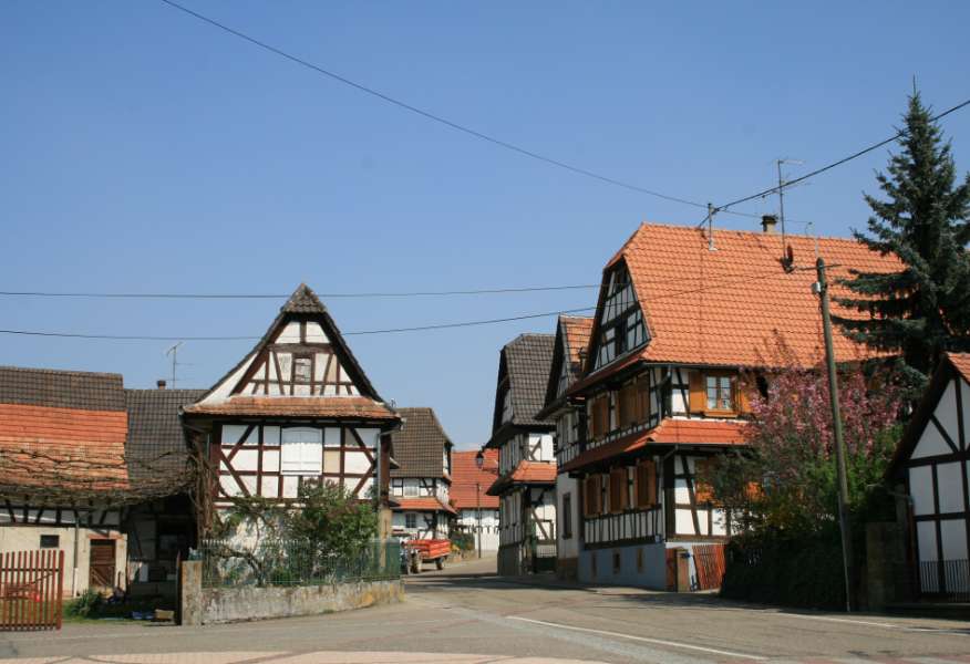 Hunspach wurde aufgrund seiner Fachwerkhäuser und des reichen Kulturerbes von den Franzosen zu Ihrem Lieblingsdorf gewählt.