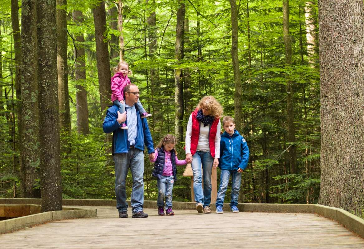 Für Familien gibt es zahlreiche Ausflugstipps im Bayerischen Wald mit viel Spaß und Abenteuer für jedes Familienmitglied