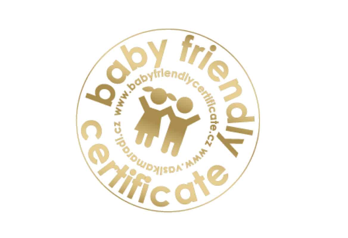 Zlatý certifikát Baby Friendly výletní destinace