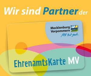 Das Naturerbe Zentrum Rägen bedankt sich für die Partnerschaft der Ehrenamtskarte Mecklenburg Vorpommern.